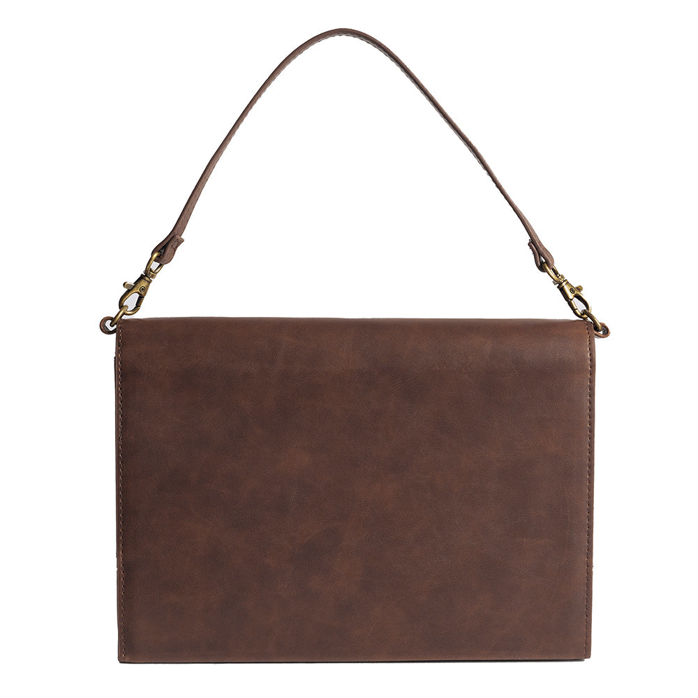 Brown Rustic Leather Bible Cover