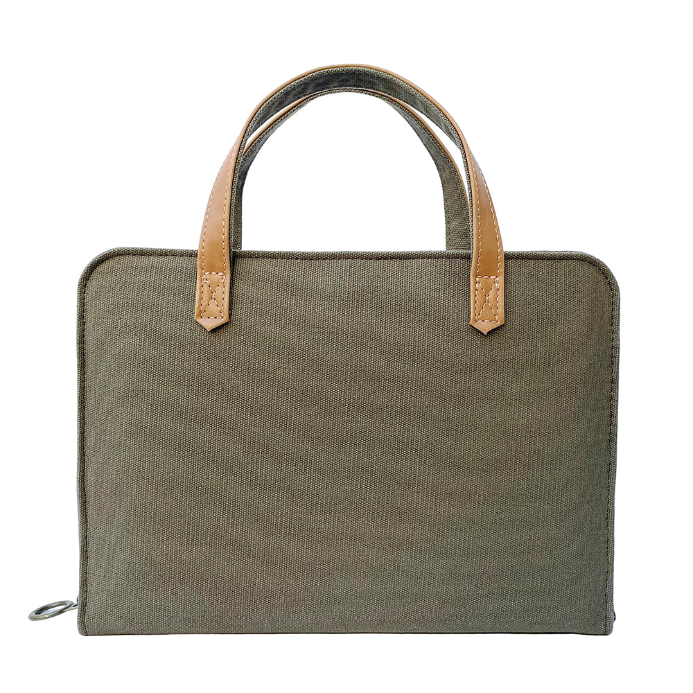 Olive Green Canvas Bible Cover